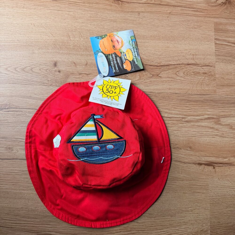 Flapjack Kids Reversible Sun Hat - 4 to 6yos